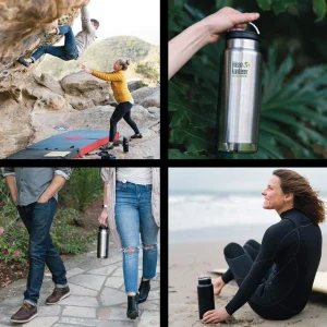 Meilleure vente 🔥 Klean Kanteen Bouteille Isotherme Klean Kanteen Tkwide Insulated Loop 0,95l Noire 🔔 10