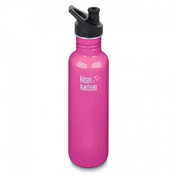 Promo 🔥 Klean Kanteen Gourde Sport Klean Kanteen Classic 0,8l Rose 🌟 1