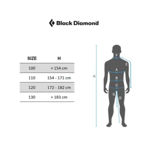 Meilleur prix 🥰 Running Black Diamond Par-alpine Carbon Z Z-poles MULTICOLORE 🥰 18