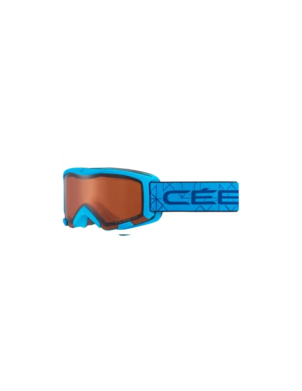 Masque De Ski Neuf Cébé Bionic Blue Junior Catégorie 2 Tout Temps 1