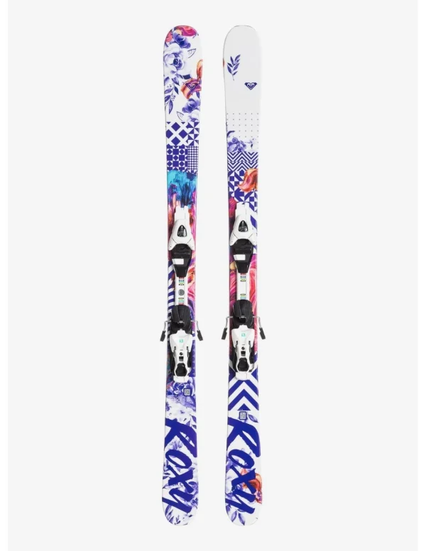 Ski Occasion Roxy Bella Taille 140cm + Fix 1